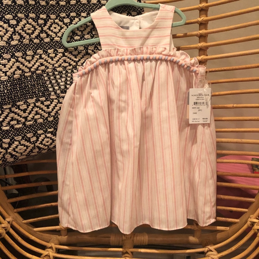 NWT Pom Pom Dress by Pastoue